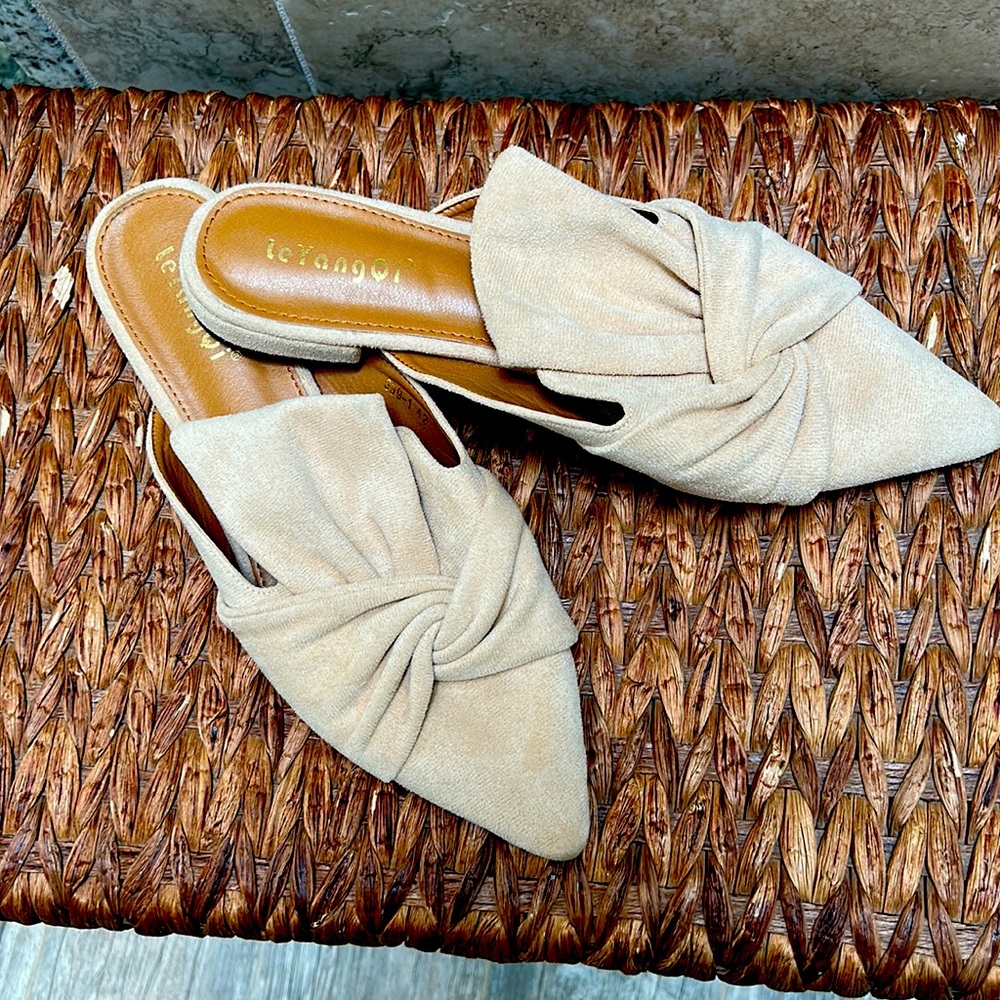 Comfortable suede shoes